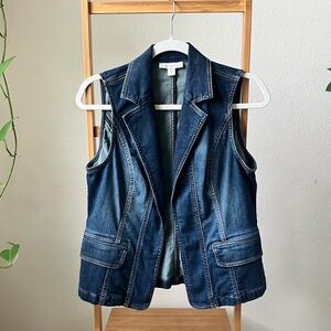 COLDWATER CREEK Denim Jean Vest